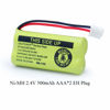 Picture of QBLPOWER BT18433 BT28433 BT-8300 BATT-6010 Rechargeable Battery BT184342 BT284342 BT1011 BT1018 BT1022 BT1031 89-1326-00-00/89-1330-01-00/CPH-515D 2.4V(Pack of 4)