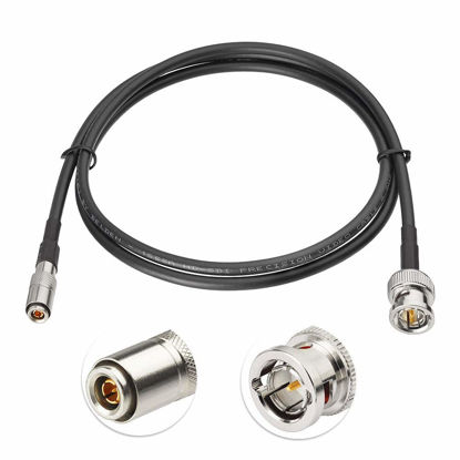 Picture of Superbat HD SDI Cable Blackmagic BNC Cable, DIN 1.0/2.3 to BNC Male Cable (Belden 1855A) 3ft for Blackmagic BMCC/BMPCC Video Assist 4K Transmissions HyperDeck Kameras