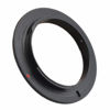 Picture of 55mm Macro Lens Reverse Ring Compatible with for Nikon D700,D800,D800E,D40,D50,D60,D70,D70S,D80,D40X,D90,D3000,D3100,D3200,Camera and with 55mm Filter Thread Lens.Macro Shoot(55mm-Ai)