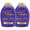 Picture of OGX Thick & Full + Biotin & Collagen Shampoo & Conditioner Set, (packaging may vary), Purple, 13 Fl Oz (Pack of 2)