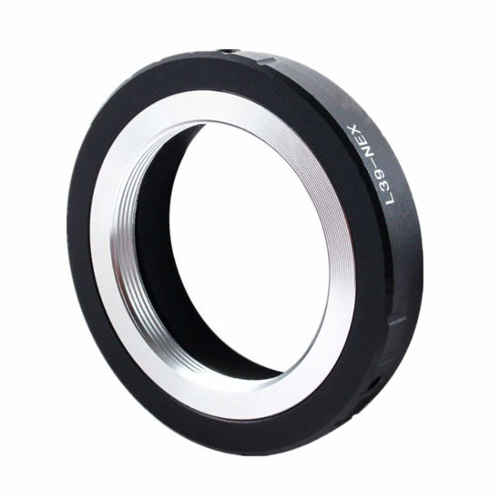 Picture of Compatible with for Leica L39 M39 39mm Mount Lens to& for Sony NEX E A6300,A7,A7R, A7II,A7S, A7M2,NEX-7, NEX-6, NEX-5, NEX-3; NEX-5N,NEX-C3,NEX-5R Camera