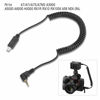 Picture of 2.5mm-S2 Shutter Connecting Cable,Remote Control/Trigger Cable for Sony A7/A7R/NEX-3NL/A6000/A58/HX300/RX100N,Pixel T8/tw283/F-508/Opas/BG-100,Meyin RF624/RF604/TW830/TW836/VF901/VF902/RC821