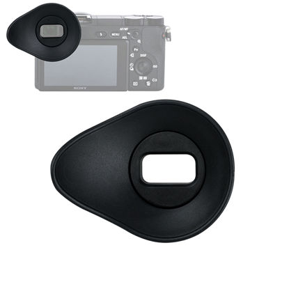 Picture of JJC ES-A6500 Large Eyecup Eyepiece for a6500 a6400 a6600, Ergonomic Oval Shape Soft Silicone, 360º Rotatable, a6500 Eye Cup, a6600 Viewfinder, a6400 Eye Piece, Compatible with Sony a6500 a6400 a6600