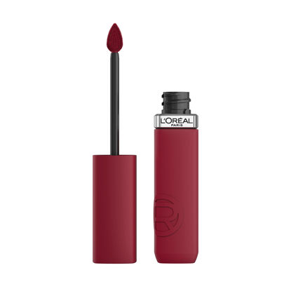 Picture of L'Oreal Paris Infallible Matte Resistance Liquid Lipstick, up to 16 Hour Wear, Wine Not 500, 0.17 Fl Oz