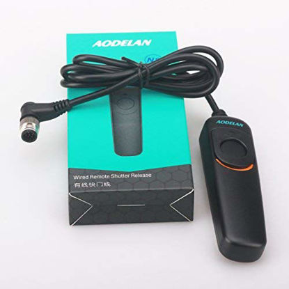 Picture of AODELAN Remote Shutter Release Control Shutter Release for D850,D3, D4, D40s, D5, D800, D800E, D810, D810A, D700, D500. Replaces Nikon MC-30A