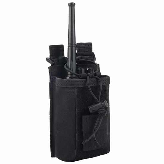 GetUSCart- Radio Pouch - 1000D Tactical Molle Adjustable Two Way Radios ...