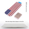 Picture of Laptop Camera Cover Slide, Webcam Cover Slide, Ultra-Thin, US Flag Pattern Design, 6 Pack Apply to Laptop, Tablet, MacBook Camera Cover Slide Protect Your Privacy (USA Flag & 6-Pack)