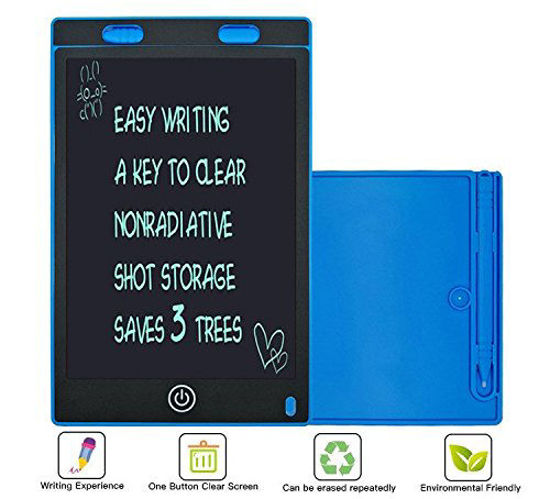 Picture of Writing Tablet, 8.5’’ Electronic Doodle Board,Durable Drawing Pad, LCD Handwriting Notepad, Eye-friendly Digital Electronic Drawing & Writing Pad For Kid and Adult (Blue)