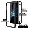 Picture of PBRO Case for iPod Touch 7 Case/iPod Touch 6 Case/iPod Touch 5 Case Cute Universe Case Dual Layer Hybrid Anti-Slip Sturdy Case Rugged Shockproof Case for Apple iPod Touch 7th/6th/5th Generation-Black