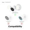 Picture of elago Silicone Cover Compatible with Nest Cam with Floodlight (Wired) - Weather and UV Resistant, Easy Installation [Black]