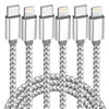 Picture of USB C to Lightning Cable 3Pack 6FT，Apple MFi Certified iPhone Fast Charger Type c to Lightning Cable Nylon Braided iPhone Cord for iPhone 13 12 11 Pro Max Mini Xr Xs 8 7 6 Plus iPad and More