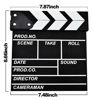 Picture of Wendin Wooden Clapboard Director Film Movie Cut Action Scene Slateboard Clapper Board Slate Black