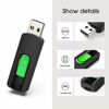 Picture of 128GB Flash Drive Aiibe USB Flash Drive 128 GB Thumb Drive USB 2.0 Memory Stick Zip Drive Backup Jump Drive Single 128GB 128G USB Drive for PC Laptop