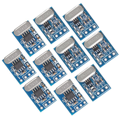 Picture of Alinan 5Sets 433MHZ SYN115 SYN480R Wireless Transmitter & Receiver Module Kit Ask/OOK Chip PCB