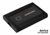 Picture of getgear Silicone Bumper for Samsung T7, T7 Touch Portable SSD - 1TB, 2TB, 500GB, USB 3.2, Strong-Shock Absorbing, Slip-Resistant- Black (Black)