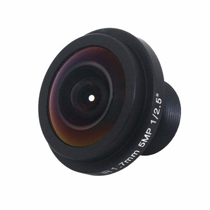 Picture of Dahszhi Wide Angle Fisheye Lens 1.7mm 180 Degree HD 5 Megapixel Lens for CCTV IP Camera Panoramic CCTV Camera Lens