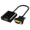 Picture of HDMI to VGA Adapter, Gold Plated 1080P HDMI to VGA Converter with Audio, HDMI Female to 15Pin SVGA Male Adaptor for Monitor, Laptop, Computer, Projector, TV Stick, Roku, Xbox, More