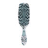 Picture of Wet Brush Shine Enhancer Paddle Hair Brush, Teal Dots (Watercolor Motif) - Hair Detangler with Natural Boar Bristles Leave Hair Shiny & Smooth For All Hair Types - Pain-Free Detangling Brush