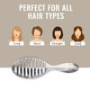 Picture of Wet Brush Speed Dry Hair Brush - Gemstone, Smoky Quartz - Vented Design and Ultra Soft HeatFlex Bristles Are Blow Dry Safe With Ergonomic Handle Manages Tangle and Uncontrollable Hair - Pain-Free