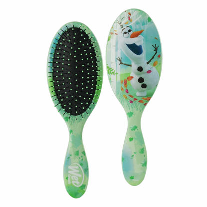 Picture of Wet Brush Disney Original Detangler Hair Brush Princess Guiding Spirit- Frozen 2, Olaf- All Hair Types- Ultra-Soft IntelliFlex Bristles Glide Through Tangles with Ease- Protects Against Split Ends