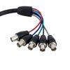 Picture of StarTech.com 1 ft. (0.3 m) VGA to BNC Cable - HD15 VGA to 5 BNC - Male/Female - BNC Cable - (VGABNCMF1),Black