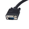 Picture of StarTech.com 1 ft. (0.3 m) VGA to BNC Cable - HD15 VGA to 5 BNC - Male/Female - BNC Cable - (VGABNCMF1),Black