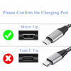 Picture of USB-Micro(Tab B) Charger for Samsung Galaxy Tab A 10.1"(2016) SM-T580, Tab A 8.0 SM-T350, 387, 290; Tab A 9.7" 7.0"; Tab S2, S, Tab E, 3, 4 SM-T810/560/377/550 Tablet Charger with 6Ft Charging Cable