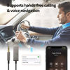 Picture of Aux to Bluetooth 5.1 Adapter 3.5mm Bluetooth Receiver for Car USB 2.0 with Built-in Microphone Wireless Car Kit for Music Streaming and Hands-Free Calling for Car Home Stereo