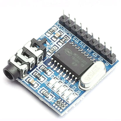 Picture of DEVMO MT8870 DTMF Voice Decoder Telephone/Audio Decoder Speech Decoding Module Compatible with Ar-duino