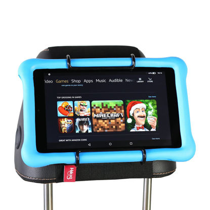 Picture of Hikig Car Tablet Holder, Tablet Headrest Mount for Kids in Back Seat, Tablet Headrest Mount Holder for All 7 to 12" Tablets Compatible with iPad Pro Air Mini, Samsung Galaxy Tab, Road Trip Essentials