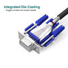 Picture of VGA to VGA Cable, 6FT VGA Monitor Cable 2-Pack, VGA Male to Male Cord 1080P Full HD High Resolution for Monitor TV Computer Projector-Blue