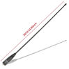 Picture of 2 Pack ABBREE AR-771 14.96-Inch SMA-Female Dual Band VHF/UHF 144/430MHz High Gain Soft Whip Antenna for Baofeng UV-5R UV-82 BF-F8HP H6 BF-888S TIDRADIO H6 TD-F6 TD-F9GP Two Way Radio