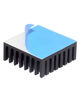 Picture of YJJelt 10pcs 20mm Heatsink Kit 20x20x10mm Black Aluminum Heat Sinks with Adhesive Tape for Cooling GPU IC Chips VRAM VGA RAM