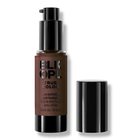 Picture of BLK/OPL TRUE COLOR Pore Perfecting Liquid Foundation, Black Walnut - enriched with Vitamins C & E, paraben-free, fragrance-free, cruelty-free