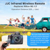 Picture of JJC Wireless Infrared Shutter Release Remote Control Replaces Nikon ML-L3 for Nikon D750 D610 D3400 D3300 D3200 D7500 D7200 D7100 D5500 D5300 D5200 D90 D80 Coolpix P900 P7800 P7700