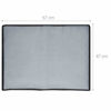 Picture of kwmobile Monitor Cover Compatible with 27-28" monitor - Dust Cover Computer Screen Protector - Light Grey