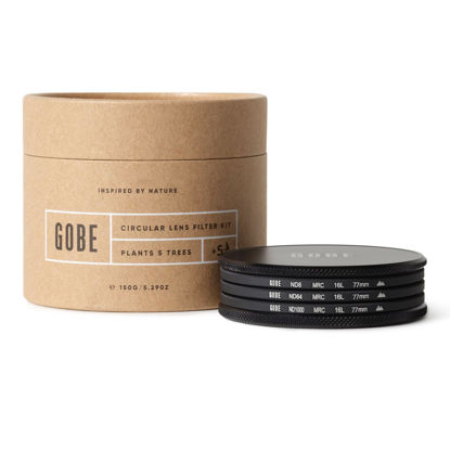 Picture of Gobe ND Filter Kit 77mm MRC 16-Layer: ND4, ND16, ND32