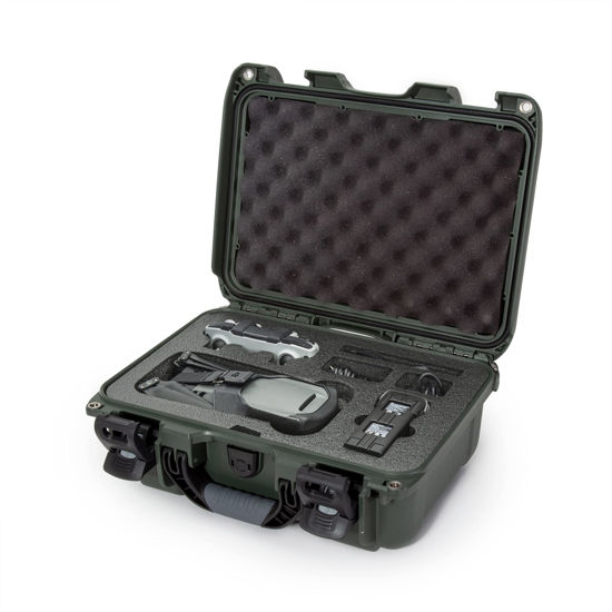 Picture of Nanuk 915 Waterproof Hard Case with Foam Insert for DJI Mavic 3 & Mavic 3 Classic - Olive