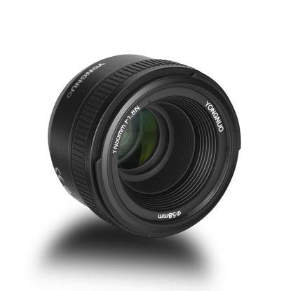 Picture of YONGNUO YN50mm F1.8N Standard Prime Lens Large Aperture Auto Manual Focus AF MF for Nikon DSLR Cameras