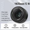 Picture of YONGNUO YN35mm F2N Lens 1:2 AF/MF Wide-Angle Fixed/Prime Auto Focus Lens for Nikon DSLR Cameras