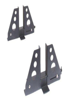 Picture of RackSolutions Universal Rack-to-Tower Conversion Kit Fits Any Server 1U to 2U, Textured Black Powder