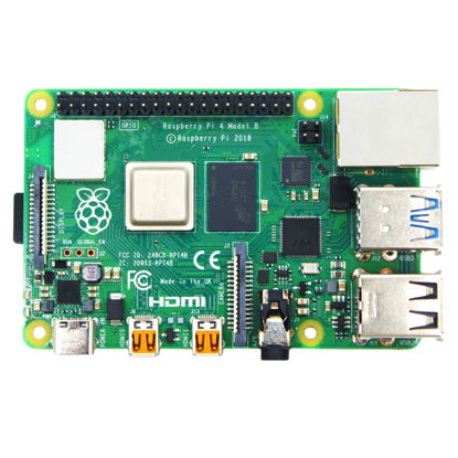 Picture of RasTech Raspberry Pi 4 8GB Model B 1.5GHz Quad-core Cortex-A72 64-bit,Support Dual 4K Display,PoE Enable,40-pin GPIO,Wireless LAN 2.4 GHz,Bluetooth 5.0,USB-C Power Supply Port