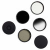 Picture of Urth 58mm UV, Circular Polarizing (CPL), ND64, Soft Grad ND8 Lens Filter Kit (Plus+)