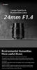 Picture of 7artisans 24mm F1.4 Wide-Angle Lens, Compatible with Fuji X-Mount Mirrorless Cameras X-H2 X-T5 X-H2S X-T4 X-H1 X-T3 X-Pro3 X-T2 X-Pro2 X-T1 X-Pro1 X-T30 II X-E4 X-S10 X-T200 X-A7 X-T30 X-T100 X-A5