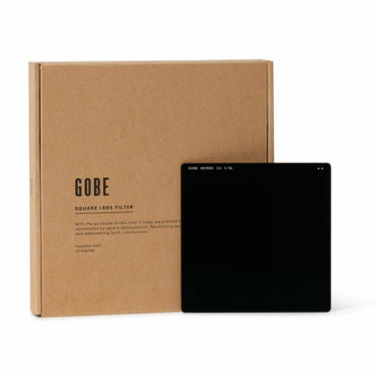 Picture of Gobe ND1000 (10 Stop) 100mm Square ND Filter (2Peak)