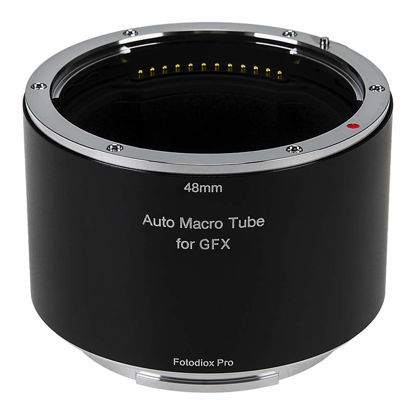 Picture of Fotodiox Pro Automatic Macro Extension Tube, 48mm Section - for Fuji G-Mount GFX Mirrorless Cameras for Extreme Close-up Photography