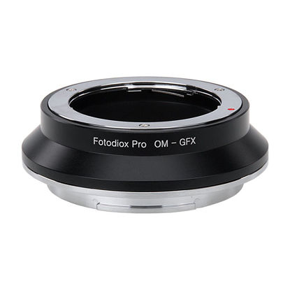 Picture of Fotodiox Pro Lens Mount Adapter Olympus Zuiko (OM) 35mm SLR Lens to G-Mount GFX Mirrorless Camera