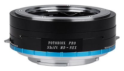 Picture of Fotodiox Pro Lens Mount Shift Adapter Minolta SR (MD/MC) Mount Lenses to Sony NEX & E-Mount Camera Bodies (APS-C Such as NEX-5, NEX-7 & a6000)