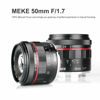 Picture of Meike 50mm f1.7 Wide-Angle Lens Manual Focus Lens for Olympus Panasonic Micro 4/3 Mount Mirrorless Cameras…