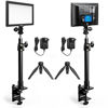 Picture of Dazzne 2-Pack Key Light, Streaming Lighting Dimmable Bi-Color 3200-5600k Video Conference Lighting with Mini Tripod for Gaming/Zoom Meetings/Broadcast/Tiktok